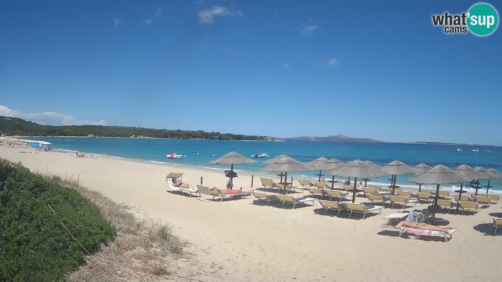 Mannena beach webcam – Arzachena – Sardinia