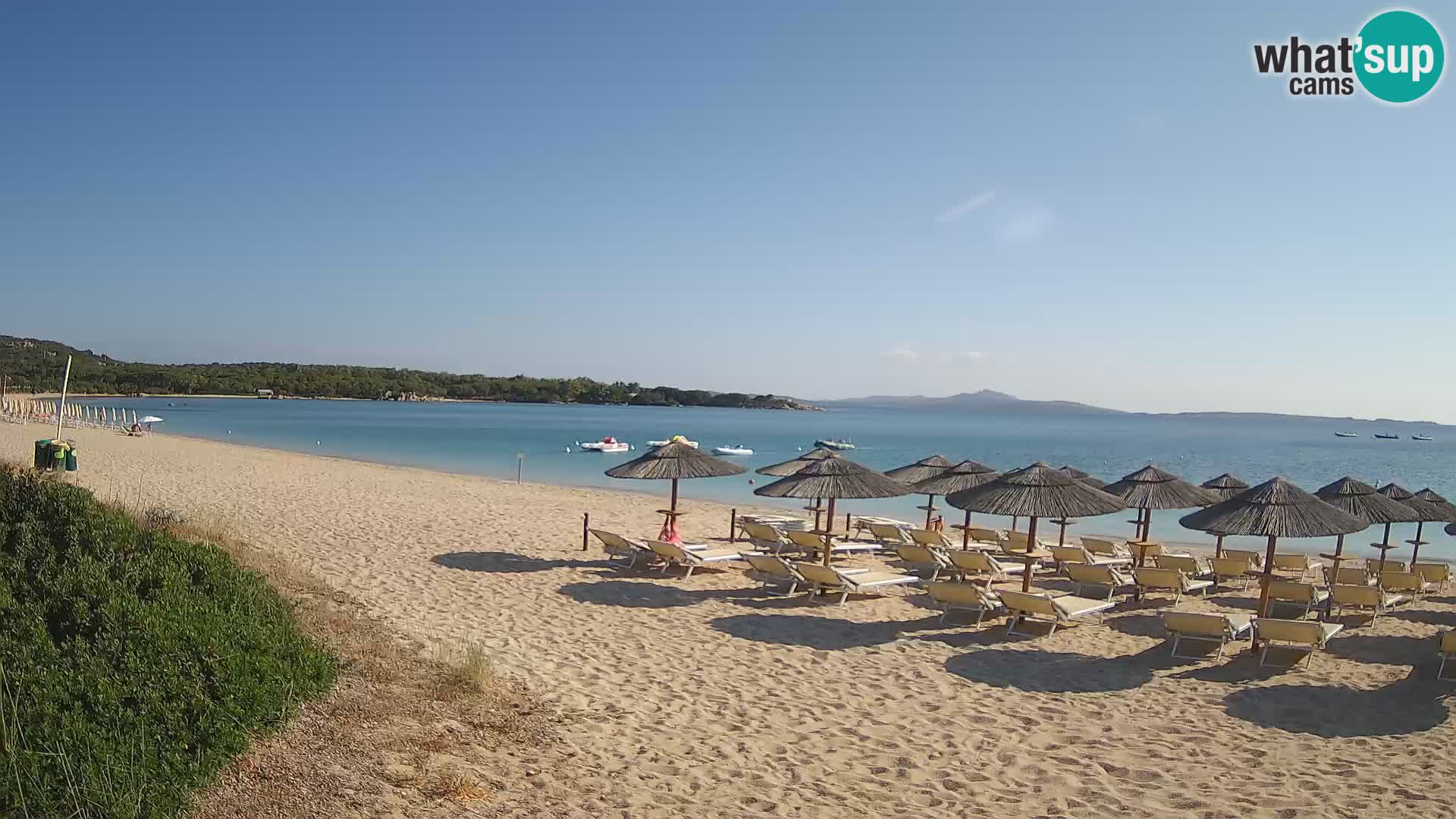 Camera web playa Mannena – Arzachena – Cerdeña