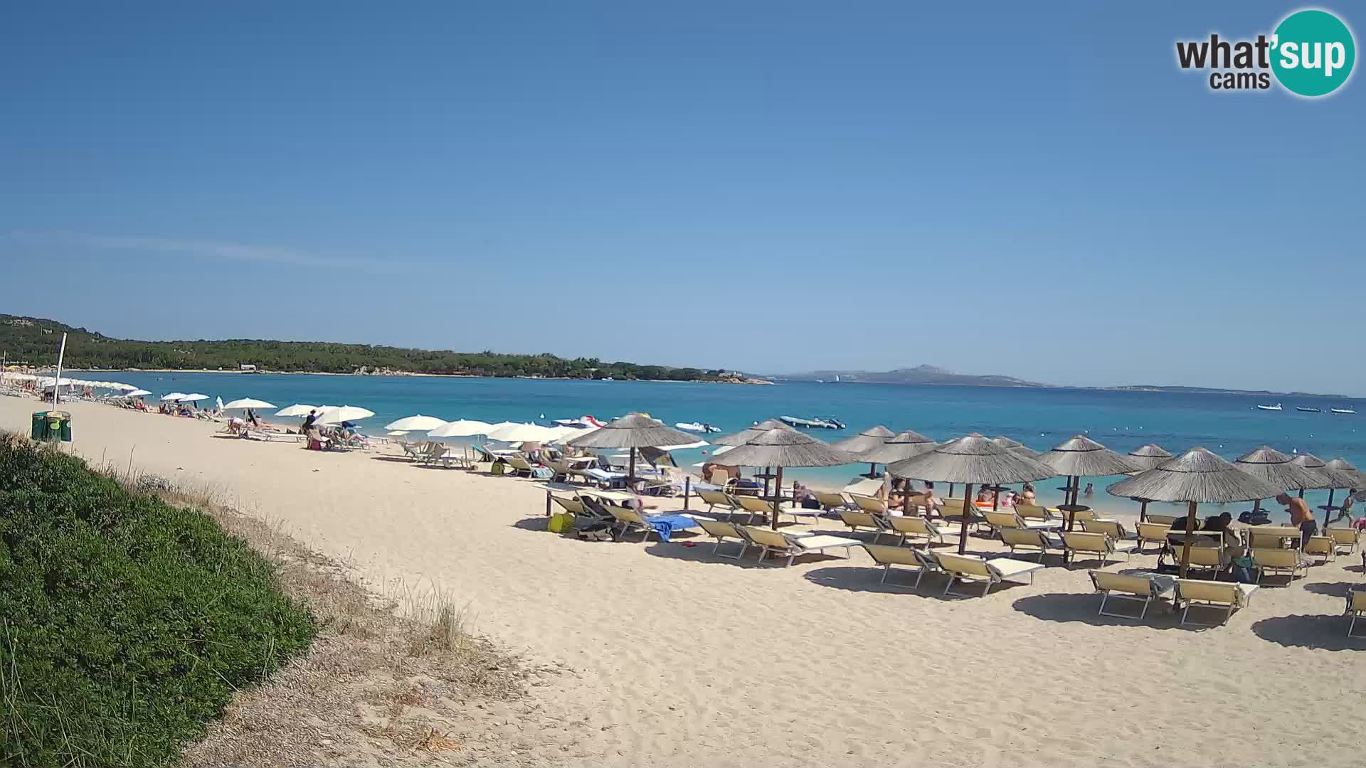 Strand-Webcam Mannena – Arzachena – Sardinien