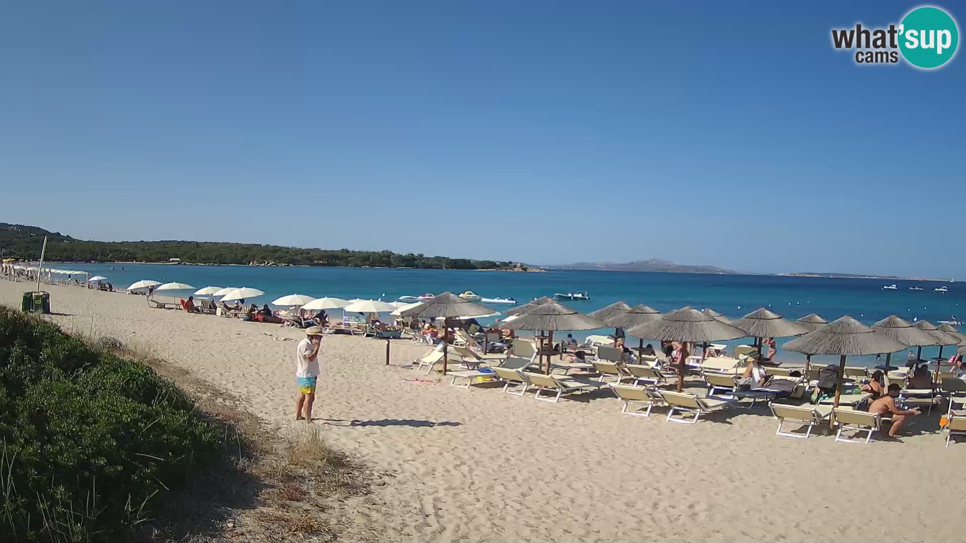 Strand-Webcam Mannena – Arzachena – Sardinien