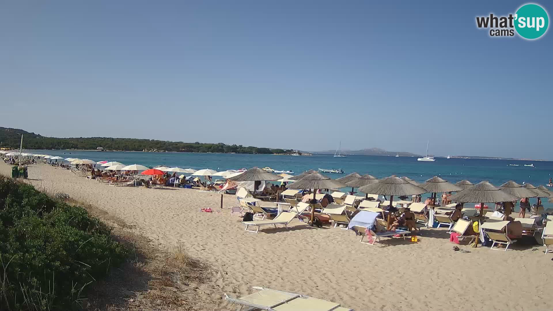 Mannena beach webcam – Arzachena – Sardinia