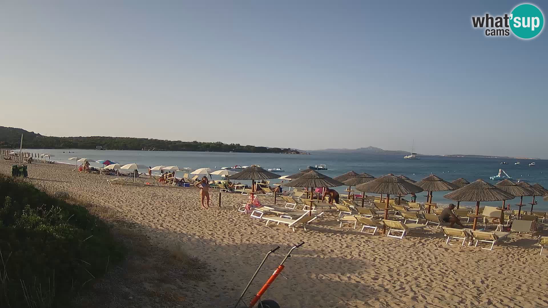 Mannena beach webcam – Arzachena – Sardinia