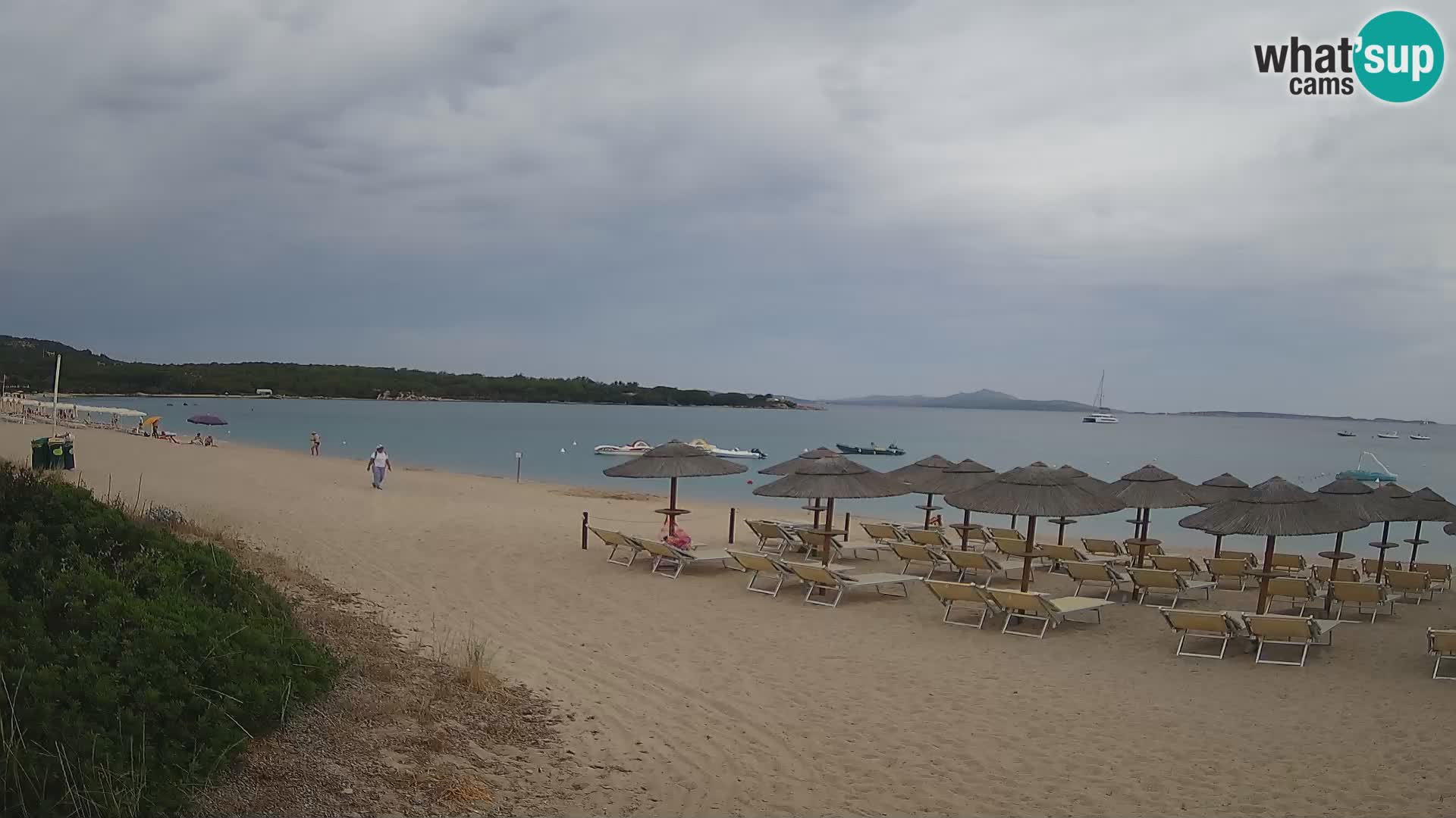 Strand-Webcam Mannena – Arzachena – Sardinien