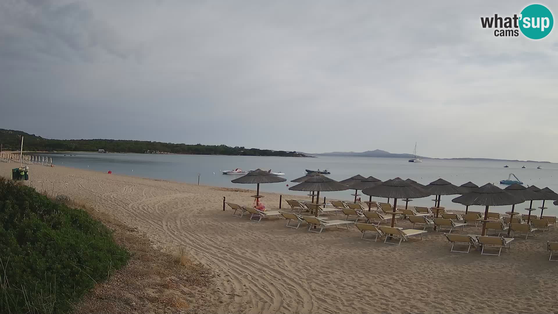 Strand-Webcam Mannena – Arzachena – Sardinien