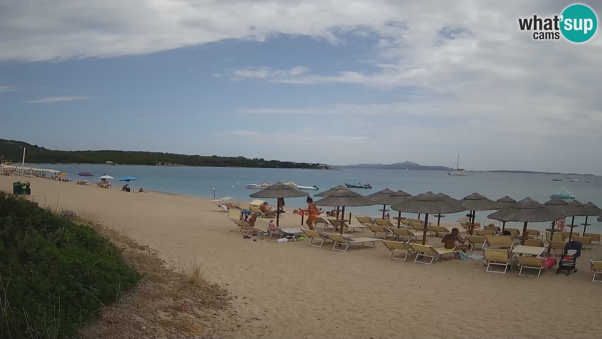 Strand-Webcam Mannena – Arzachena – Sardinien