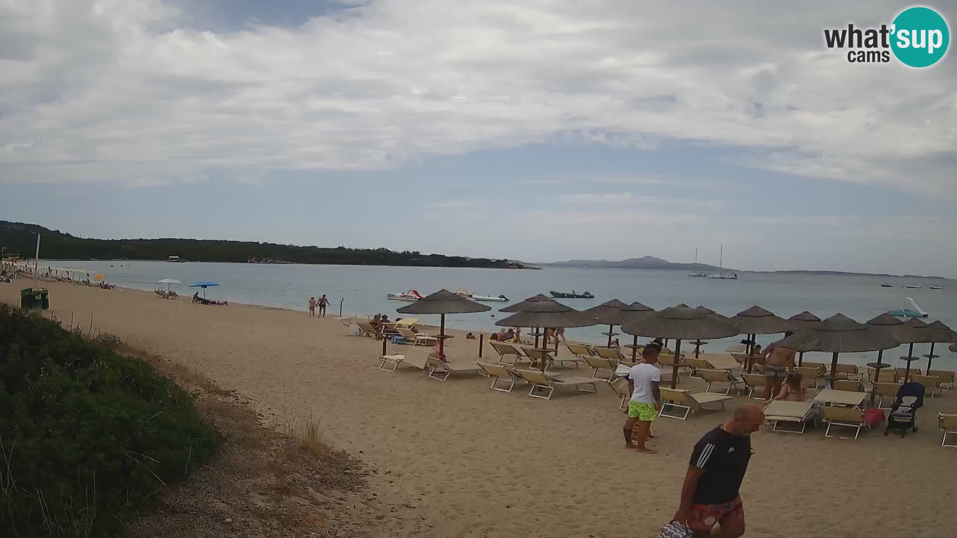 Strand-Webcam Mannena – Arzachena – Sardinien