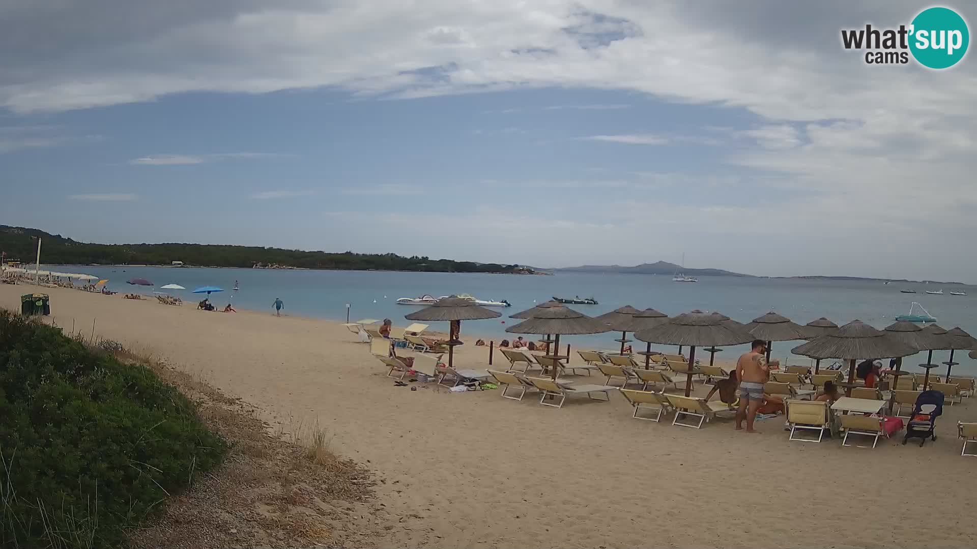 Strand-Webcam Mannena – Arzachena – Sardinien