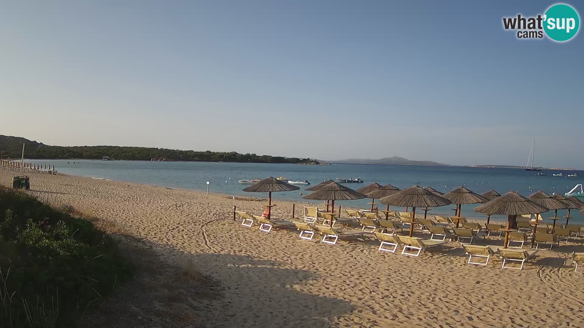 Strand-Webcam Mannena – Arzachena – Sardinien
