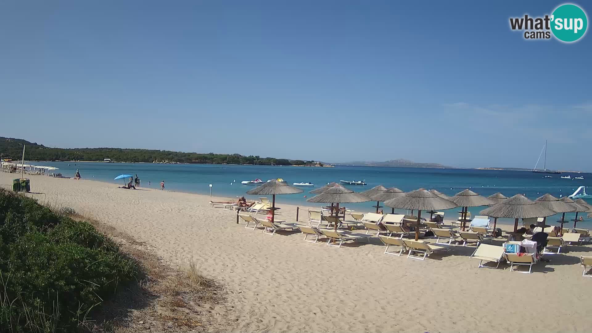 Strand-Webcam Mannena – Arzachena – Sardinien