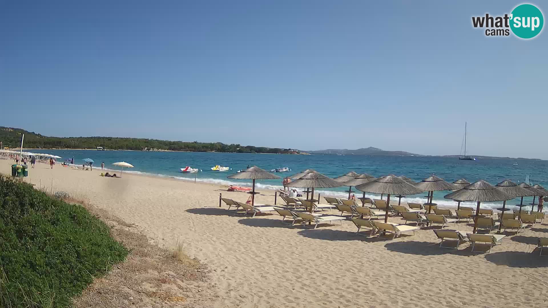 Mannena beach webcam – Arzachena – Sardinia