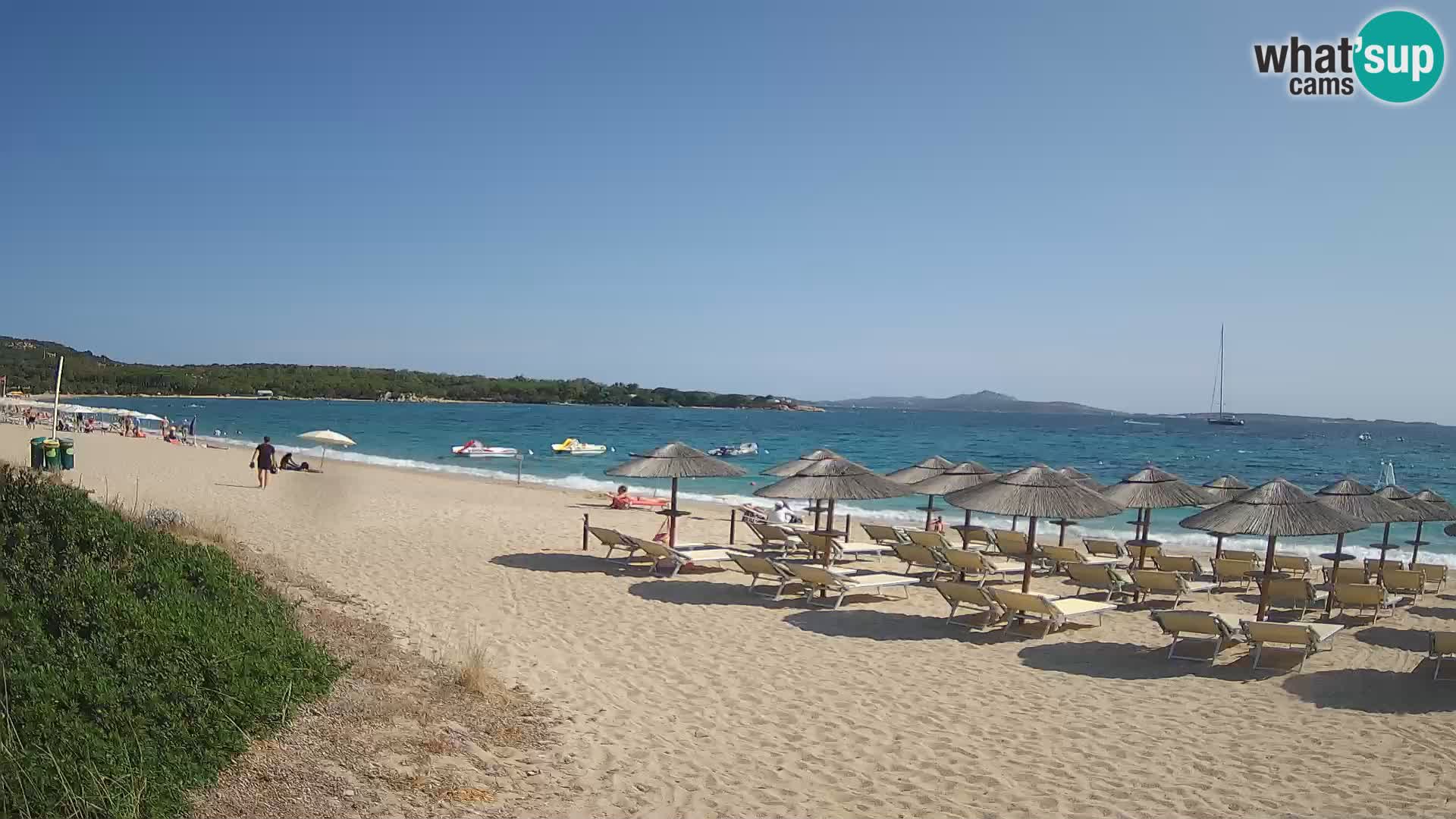 Strand-Webcam Mannena – Arzachena – Sardinien
