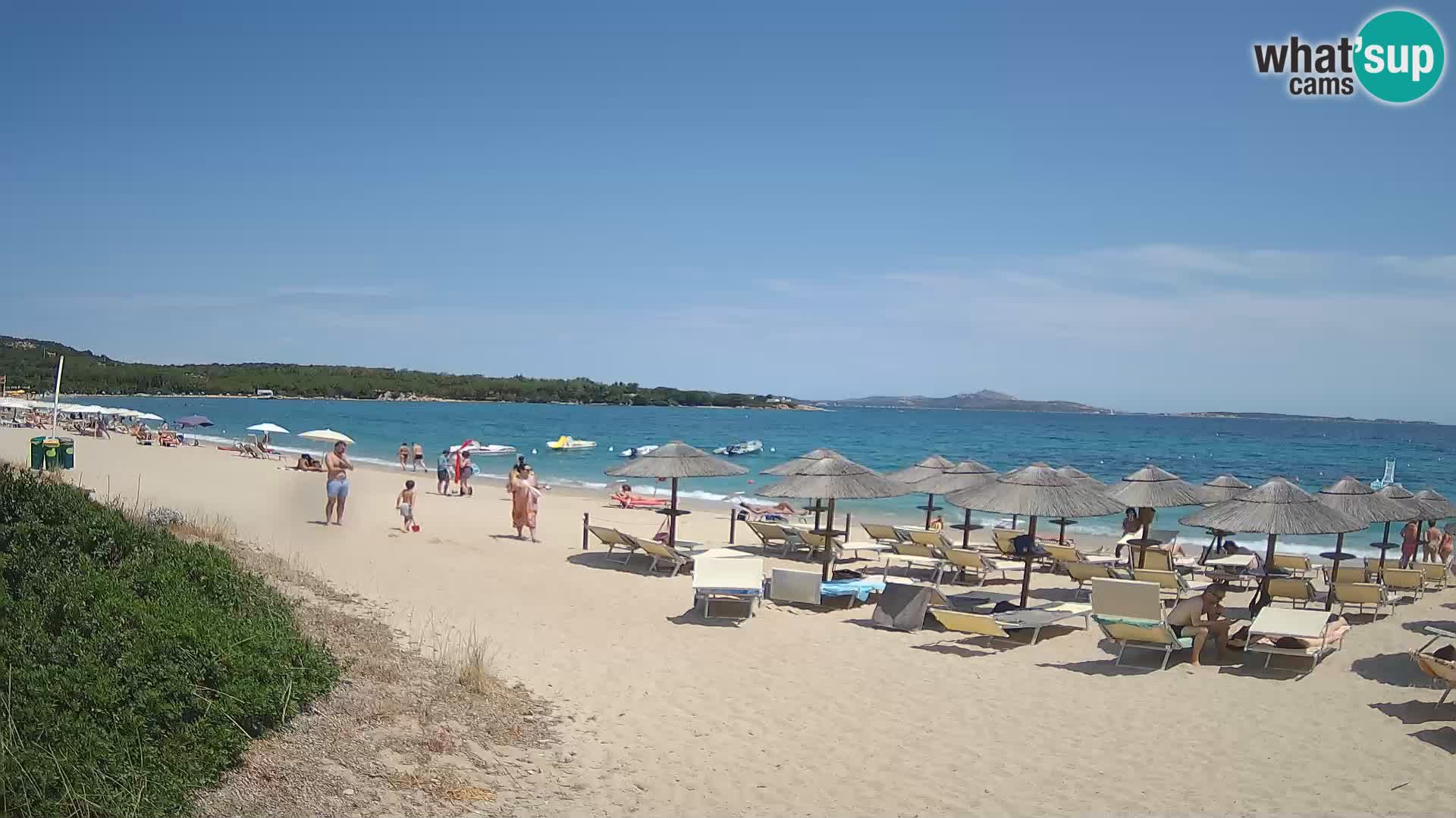 Mannena beach webcam – Arzachena – Sardinia
