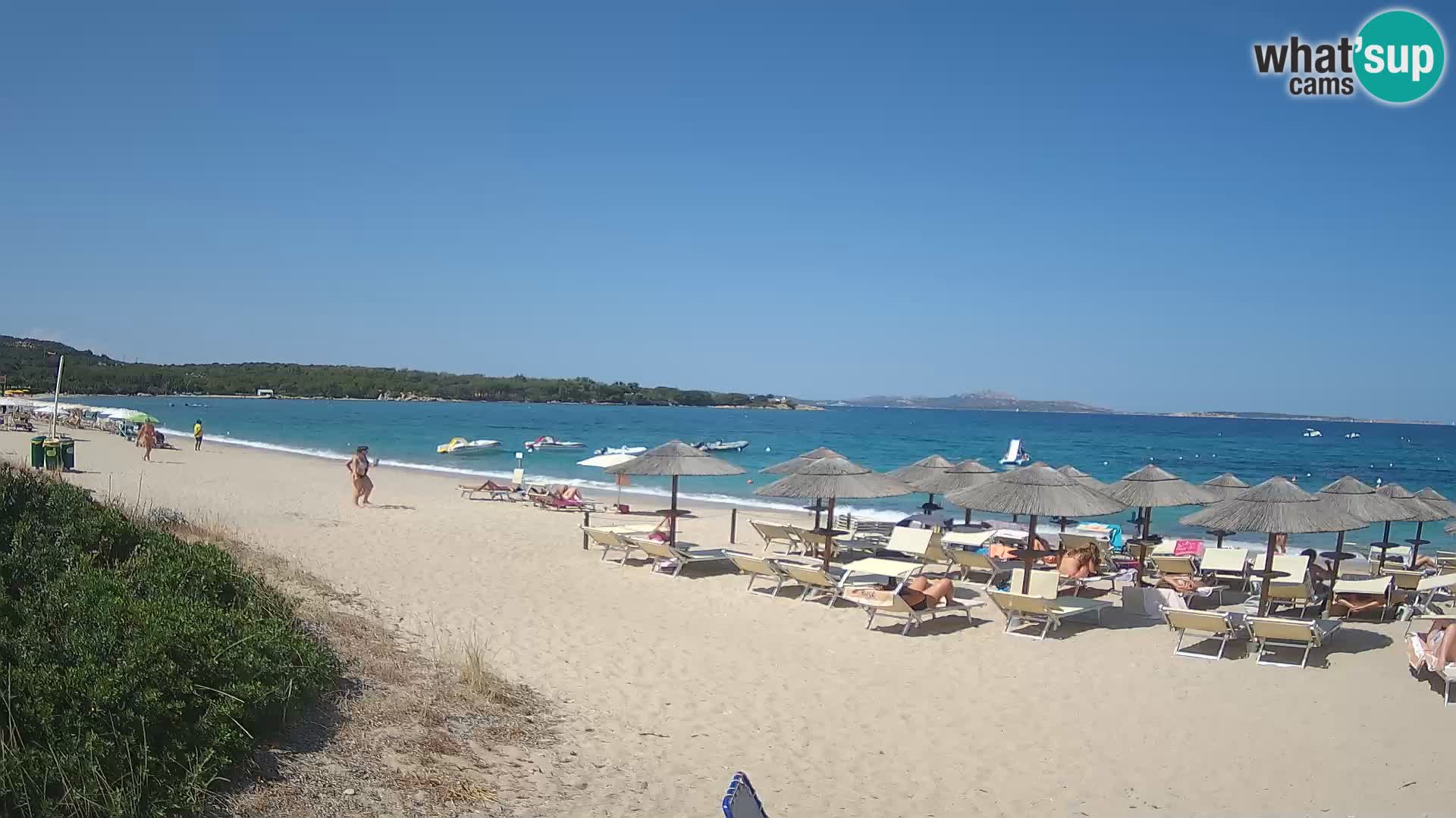 Mannena beach webcam – Arzachena – Sardinia