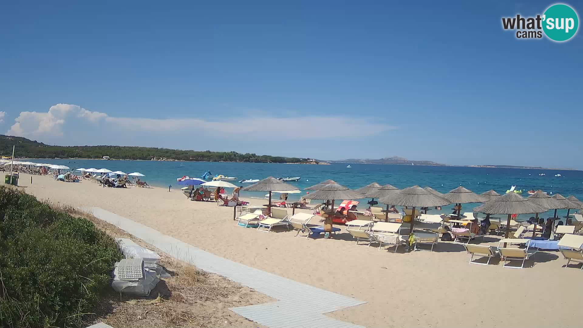 Mannena beach webcam – Arzachena – Sardinia