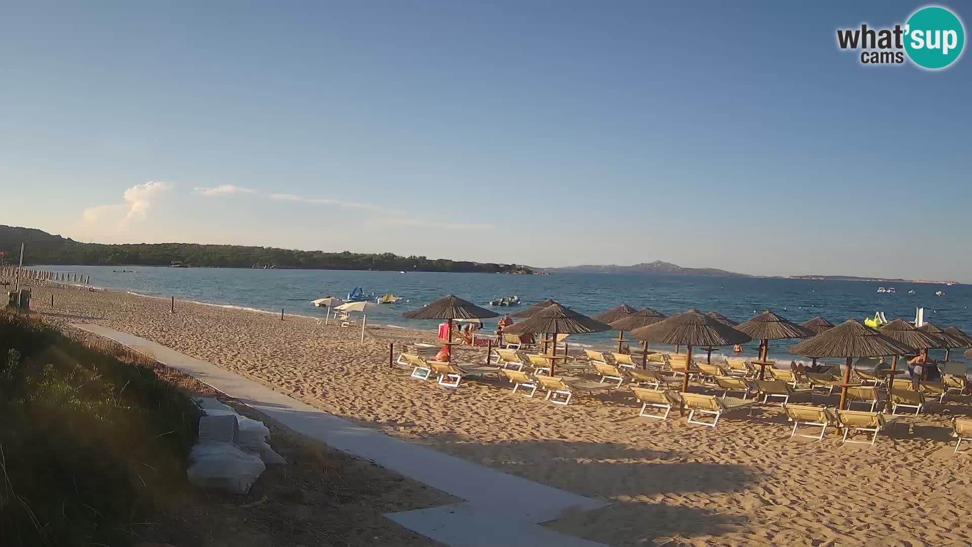 Mannena beach webcam – Arzachena – Sardinia