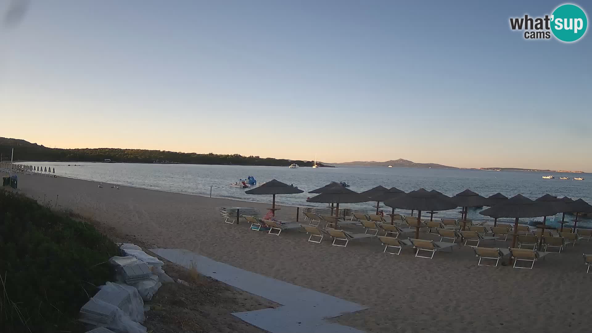 Mannena beach webcam – Arzachena – Sardinia