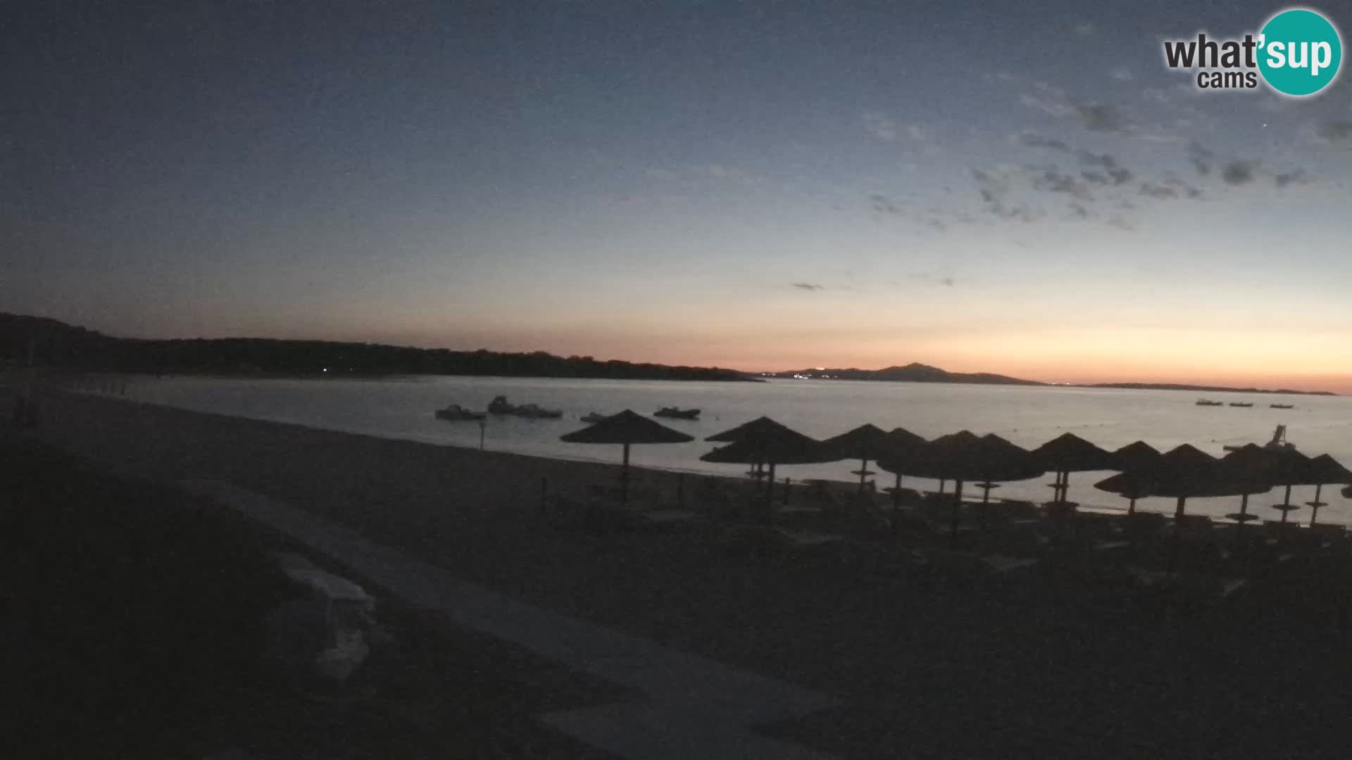 Strand-Webcam Mannena – Arzachena – Sardinien