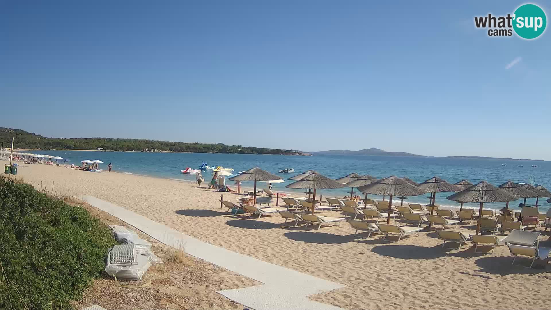 Mannena beach webcam – Arzachena – Sardinia