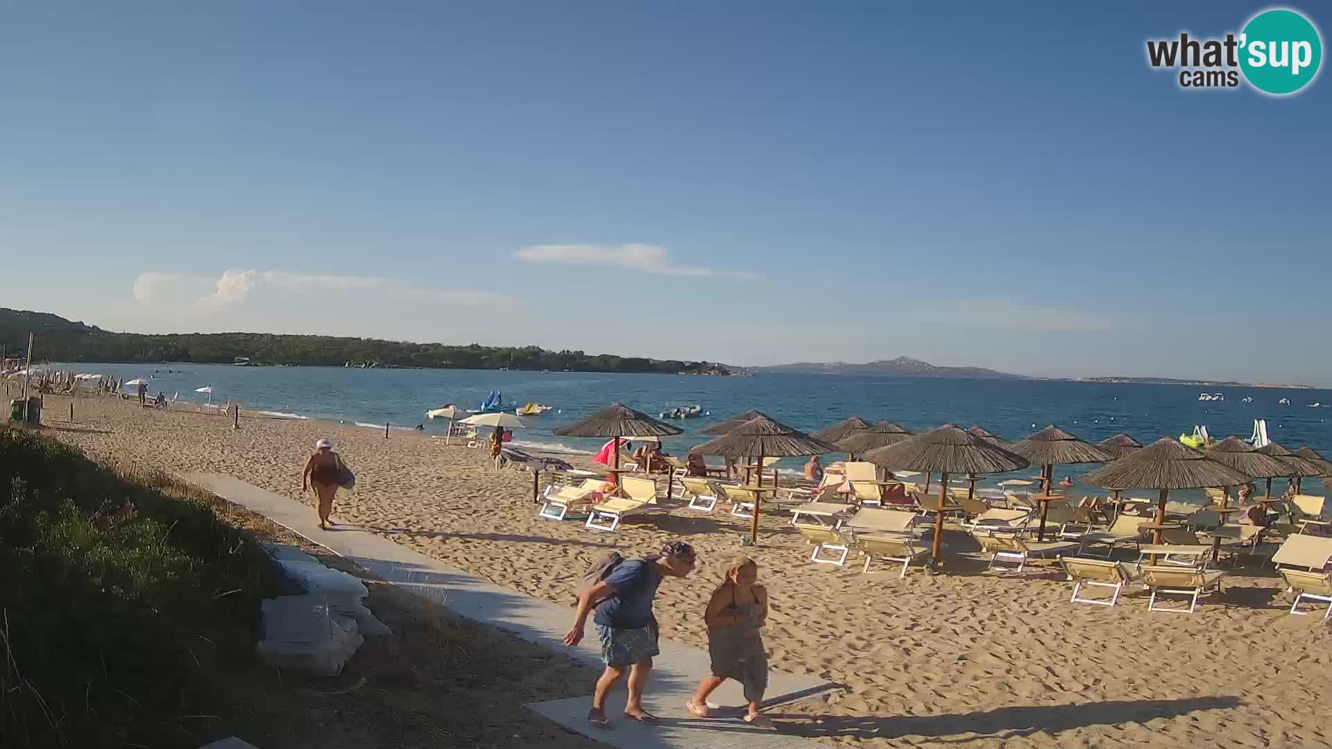 Strand-Webcam Mannena – Arzachena – Sardinien