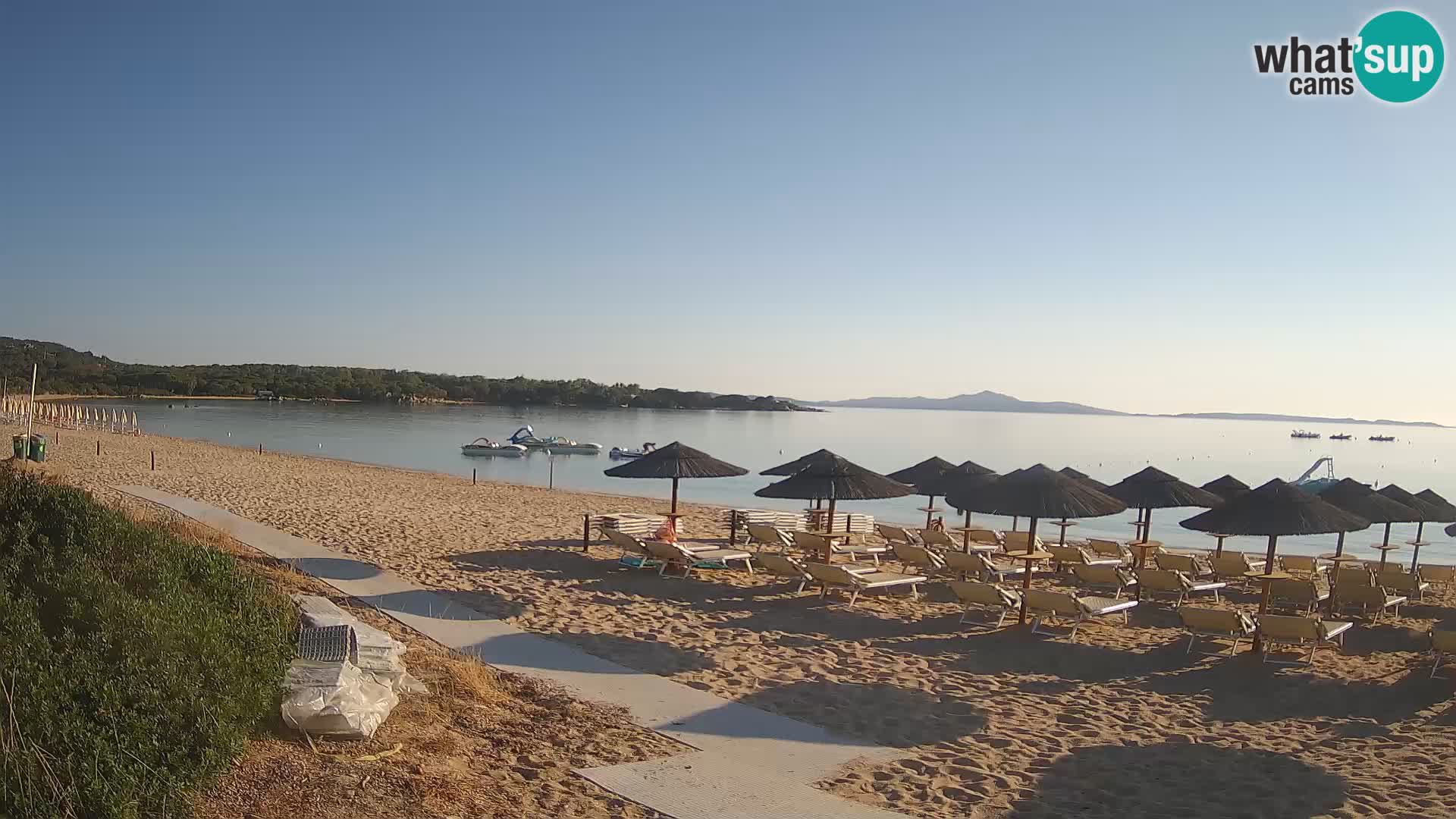 Mannena beach webcam – Arzachena – Sardinia