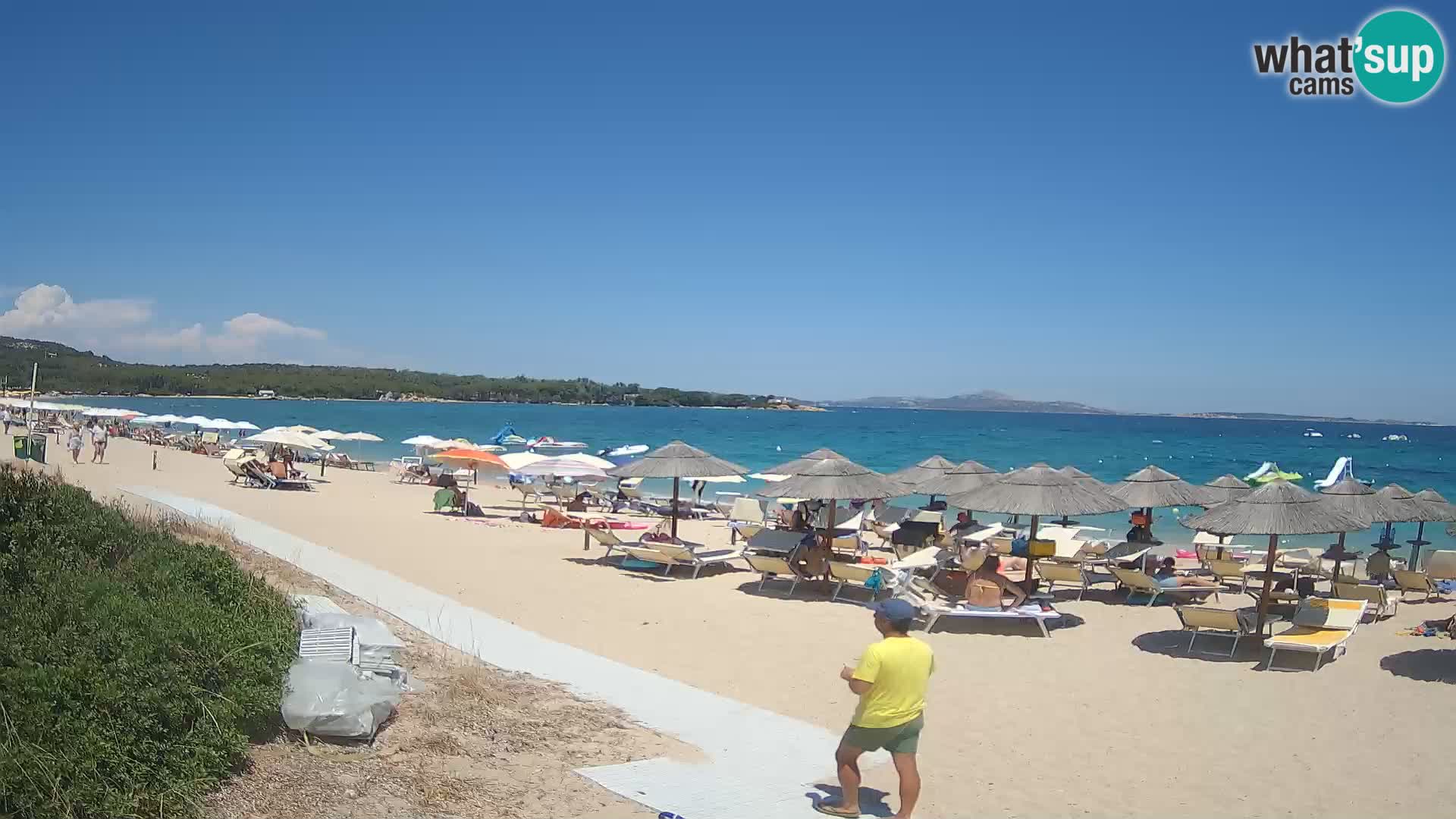 Camera web playa Mannena – Arzachena – Cerdeña