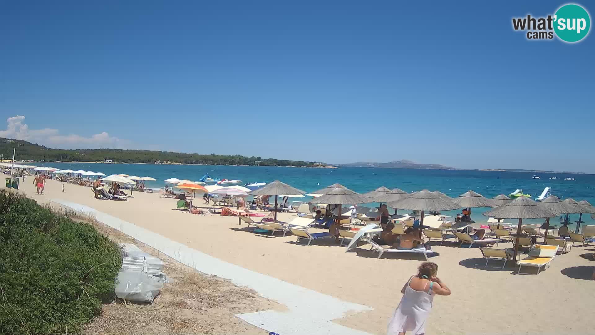 Mannena beach webcam – Arzachena – Sardinia