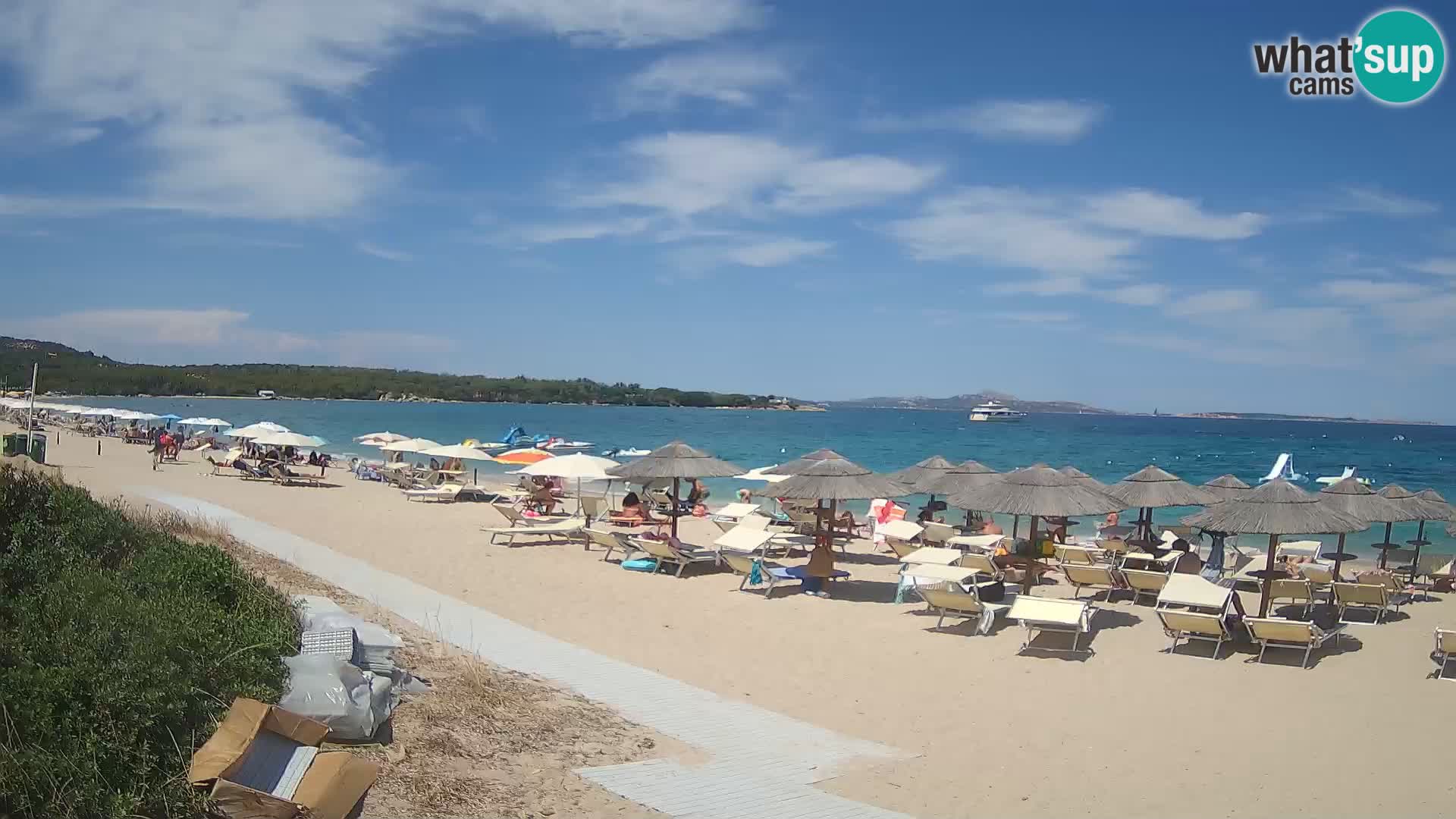Mannena beach webcam – Arzachena – Sardinia