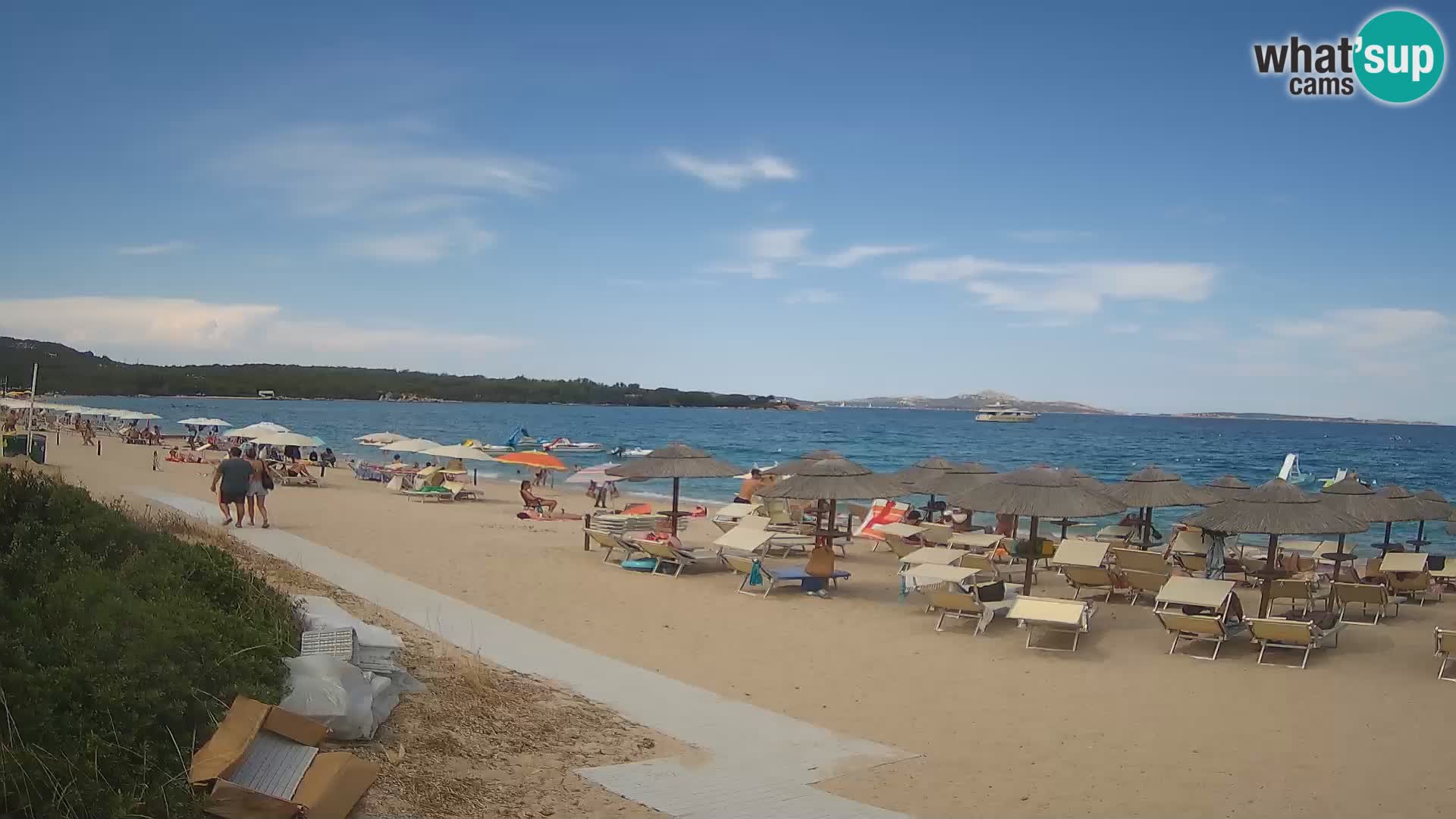 Webcam plage Mannena – Arzachena – Sardaigne