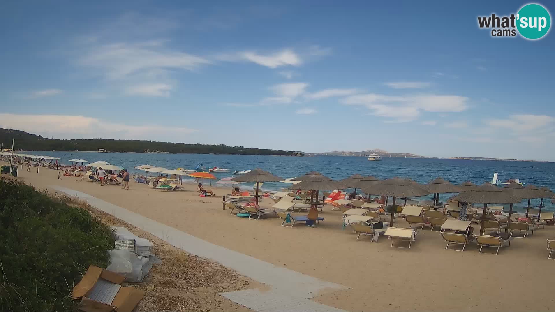 Webcam plage Mannena – Arzachena – Sardaigne