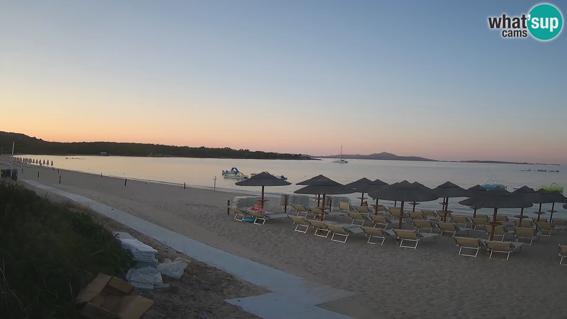 Mannena beach webcam – Arzachena – Sardinia