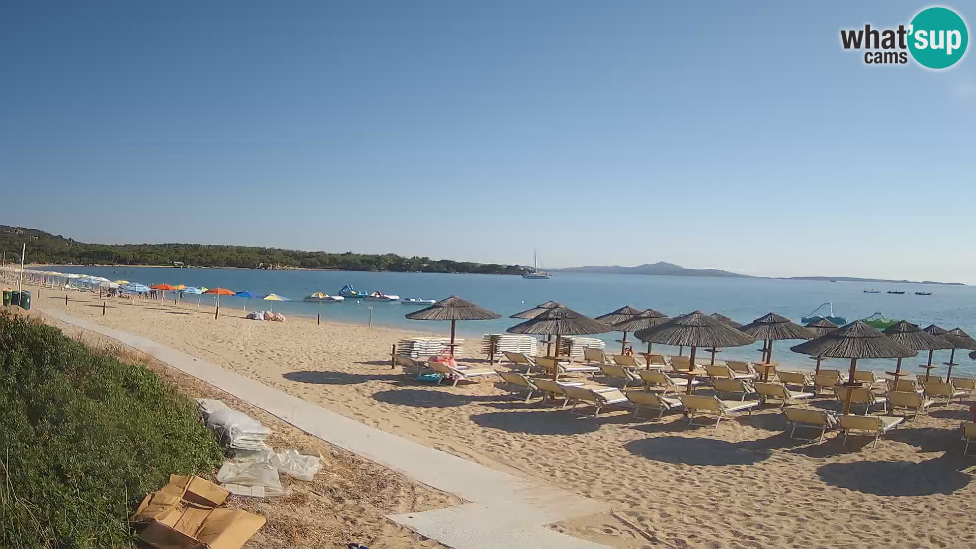Webcam plage Mannena – Arzachena – Sardaigne