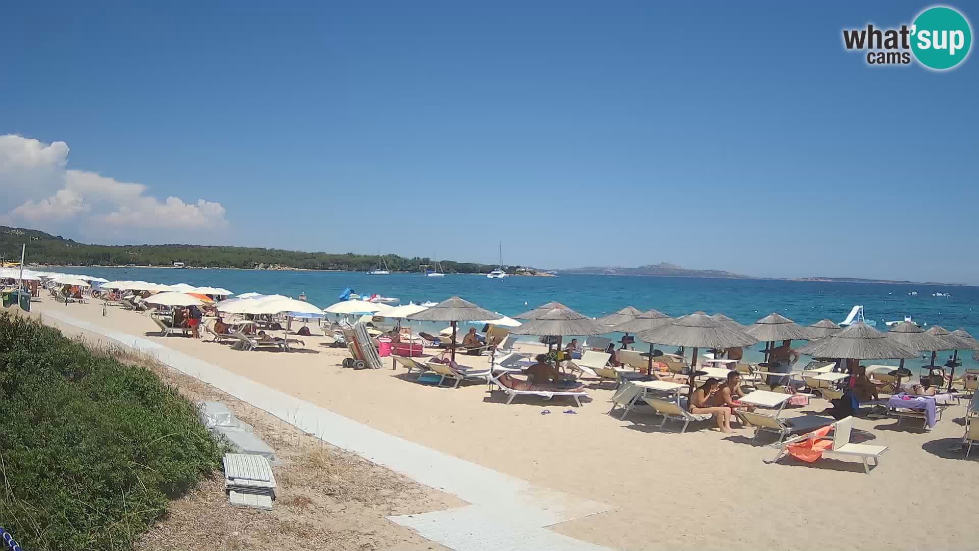 Mannena beach webcam – Arzachena – Sardinia
