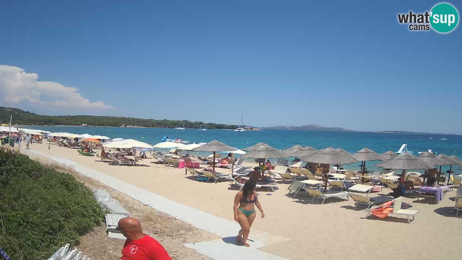 Camera web playa Mannena – Arzachena – Cerdeña