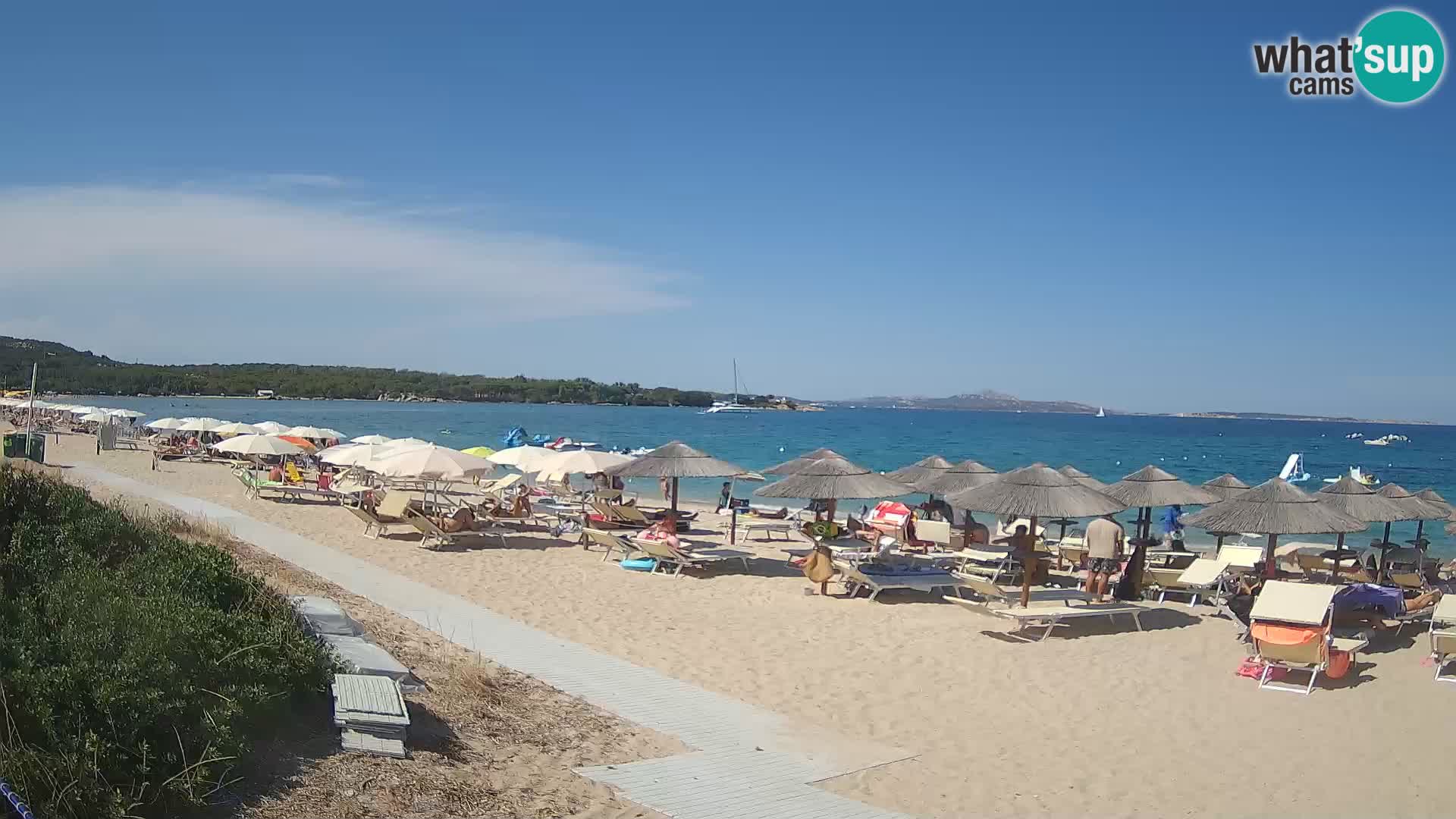 Strand-Webcam Mannena – Arzachena – Sardinien