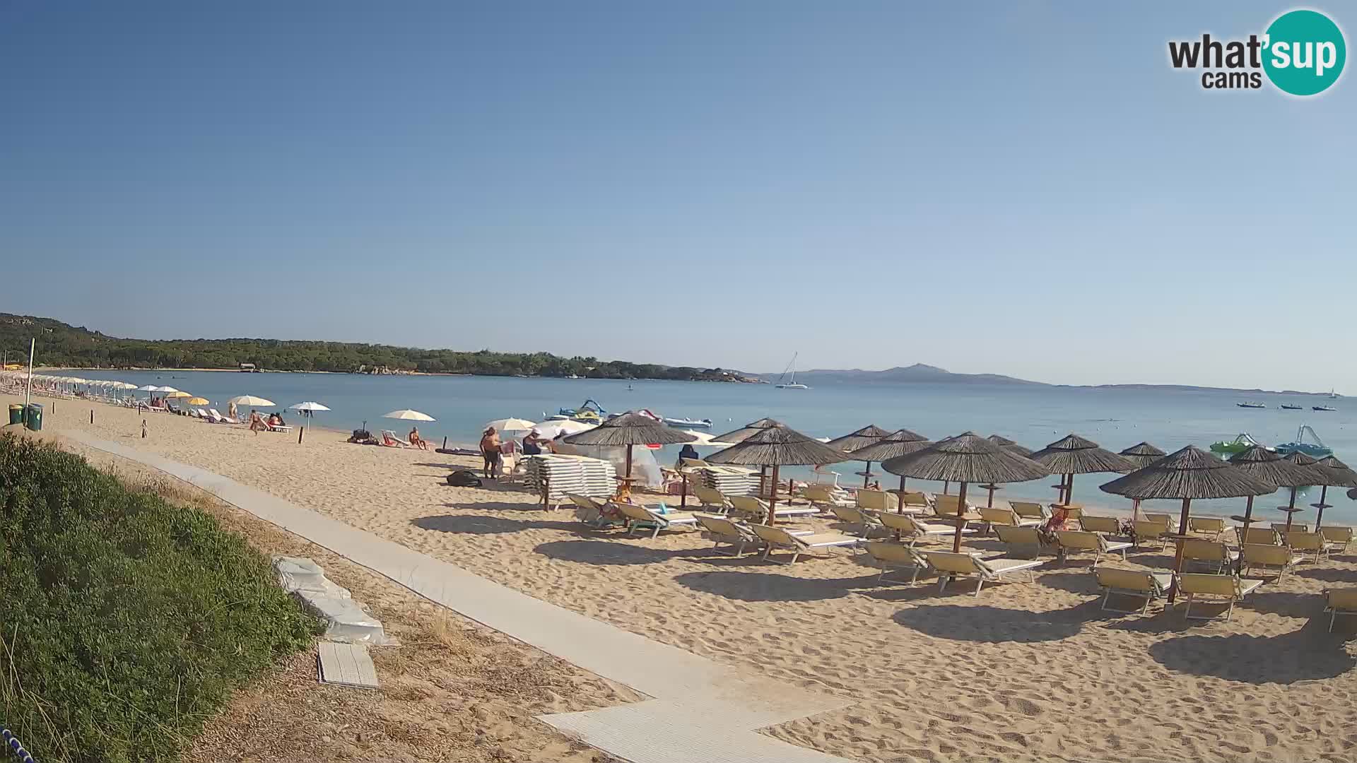 Mannena beach webcam – Arzachena – Sardinia