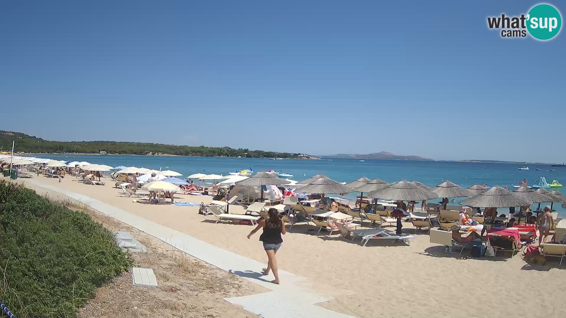 Mannena beach webcam – Arzachena – Sardinia
