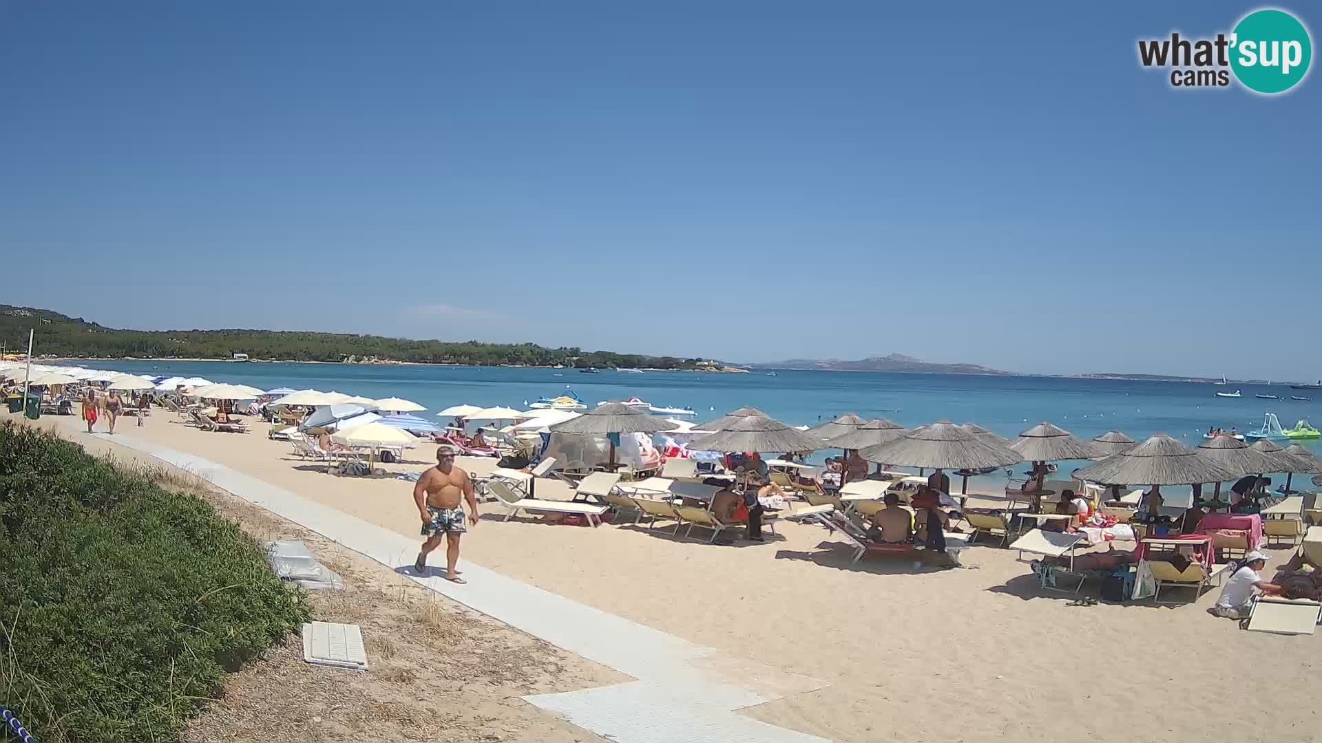 Mannena beach webcam – Arzachena – Sardinia