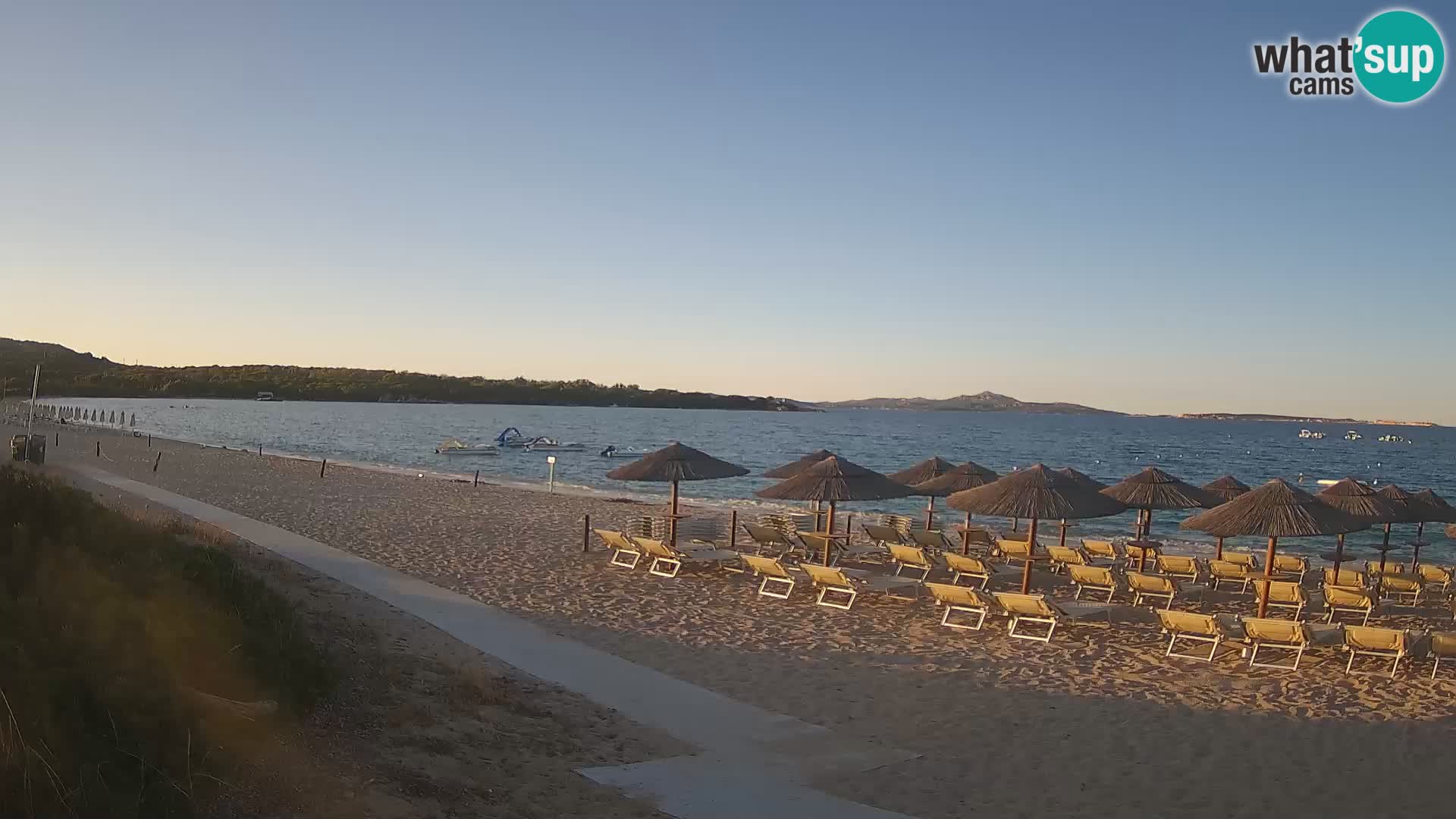 Mannena beach webcam – Arzachena – Sardinia