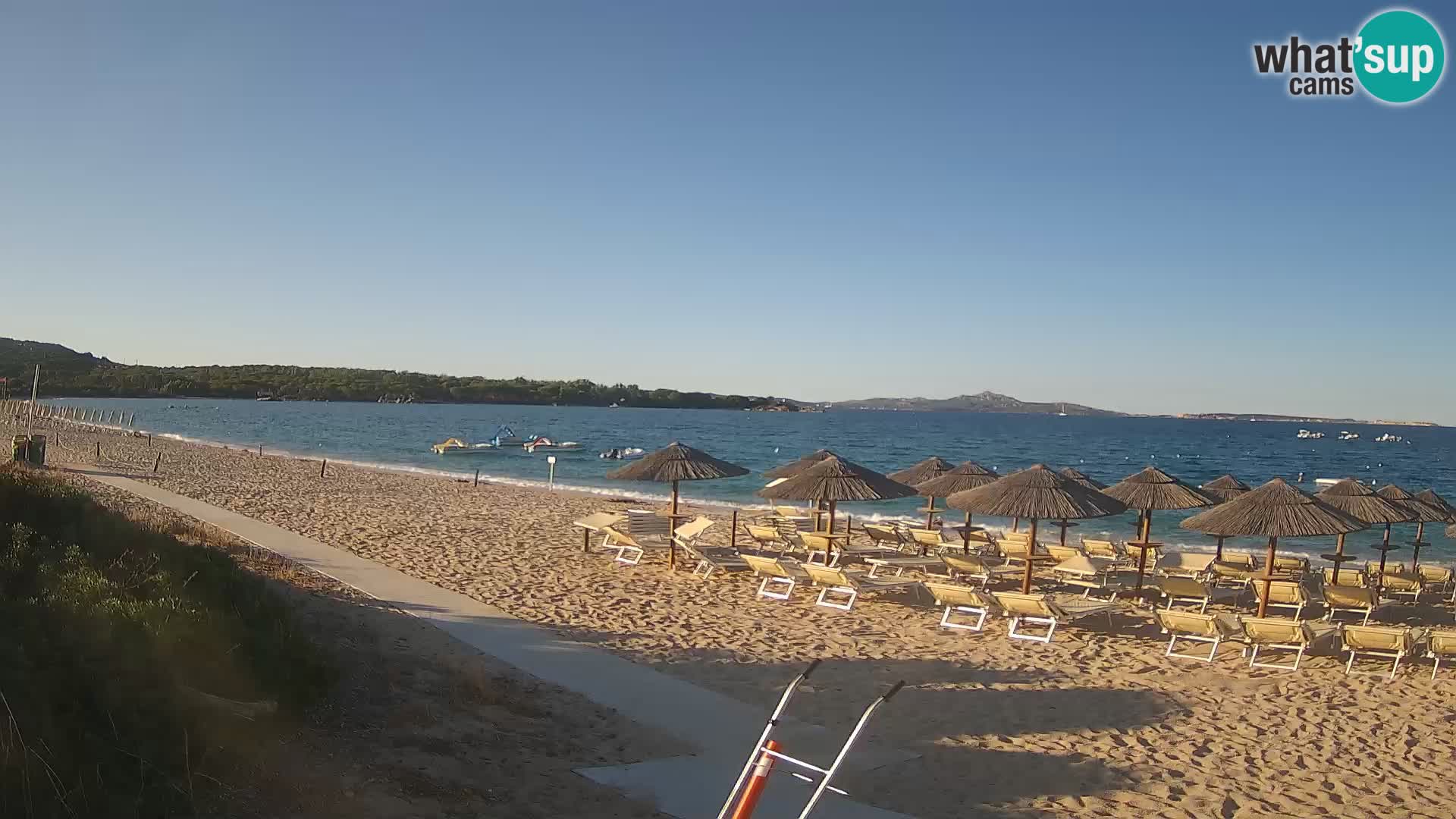 Mannena beach webcam – Arzachena – Sardinia