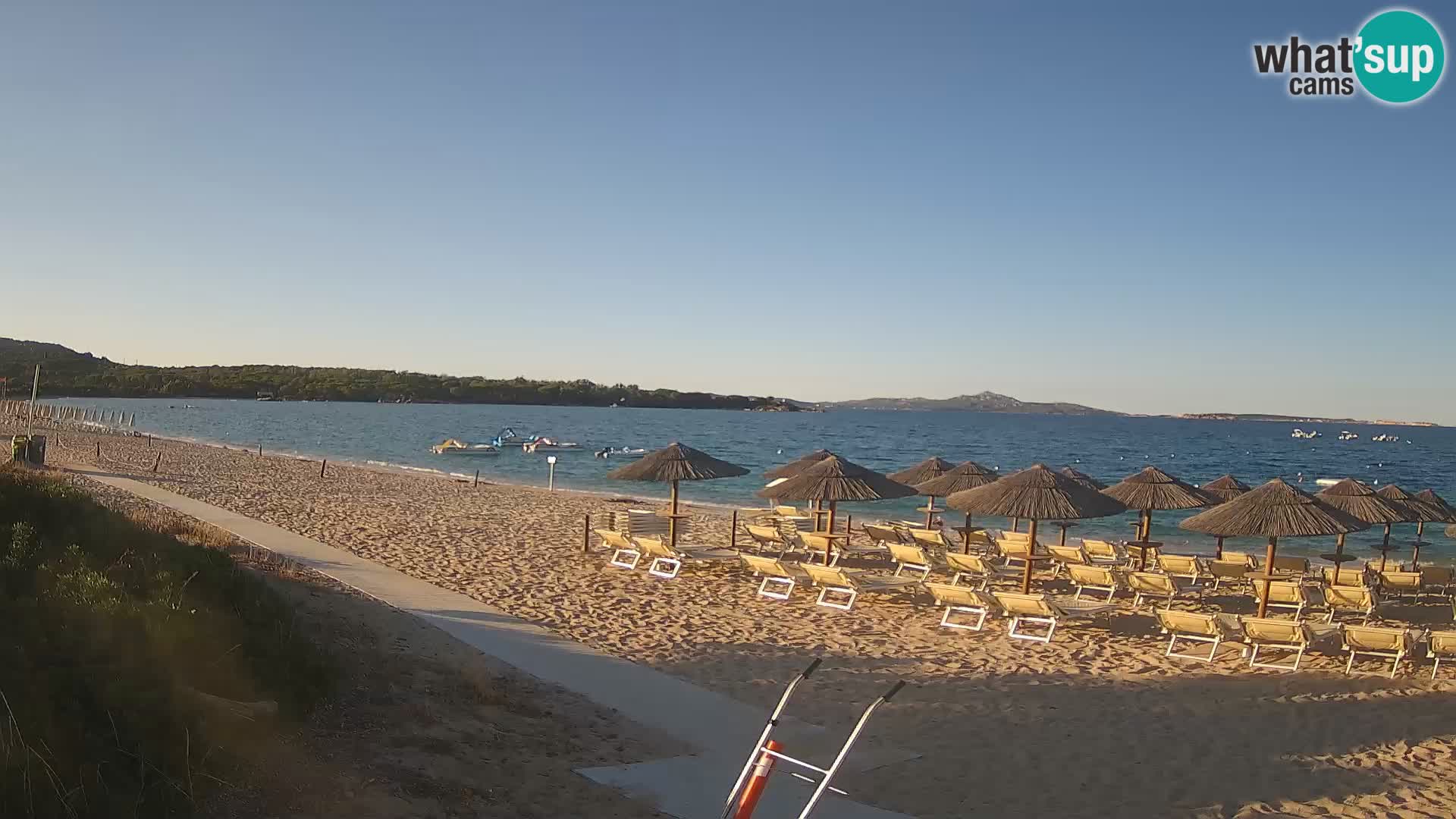 Strand-Webcam Mannena – Arzachena – Sardinien
