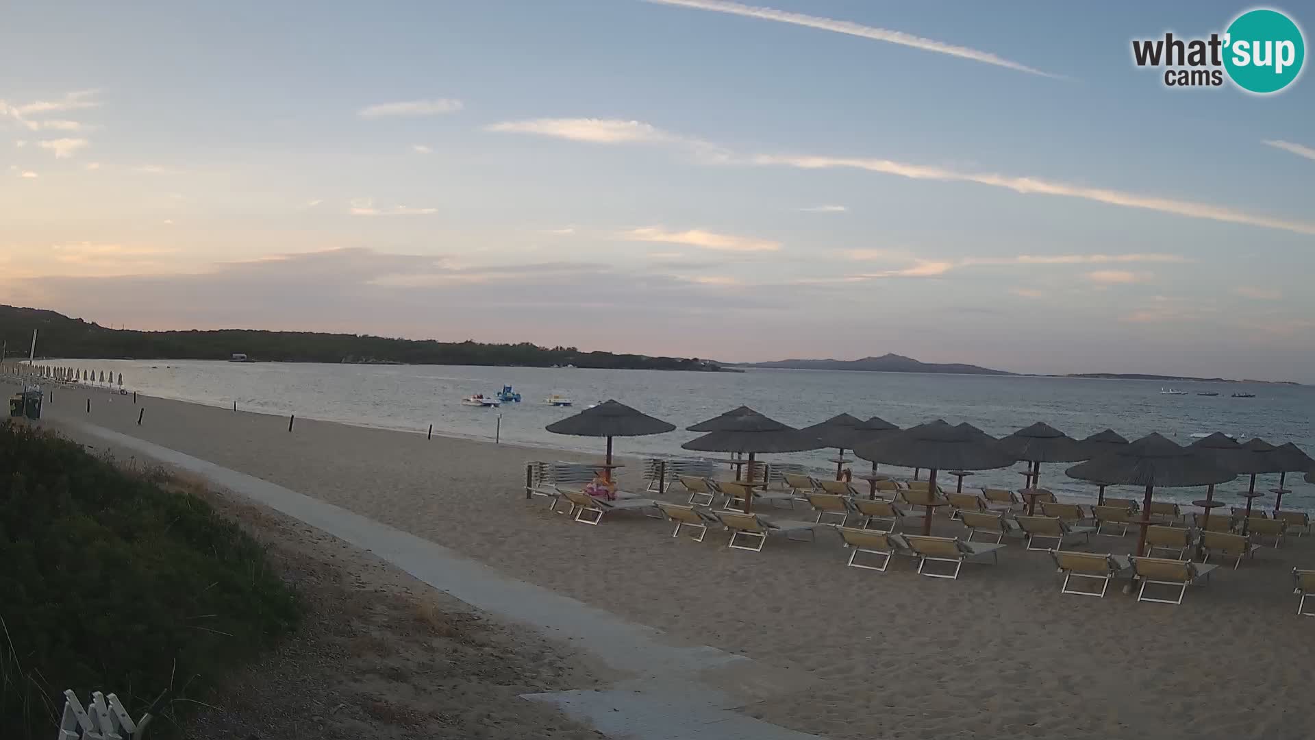 Strand-Webcam Mannena – Arzachena – Sardinien