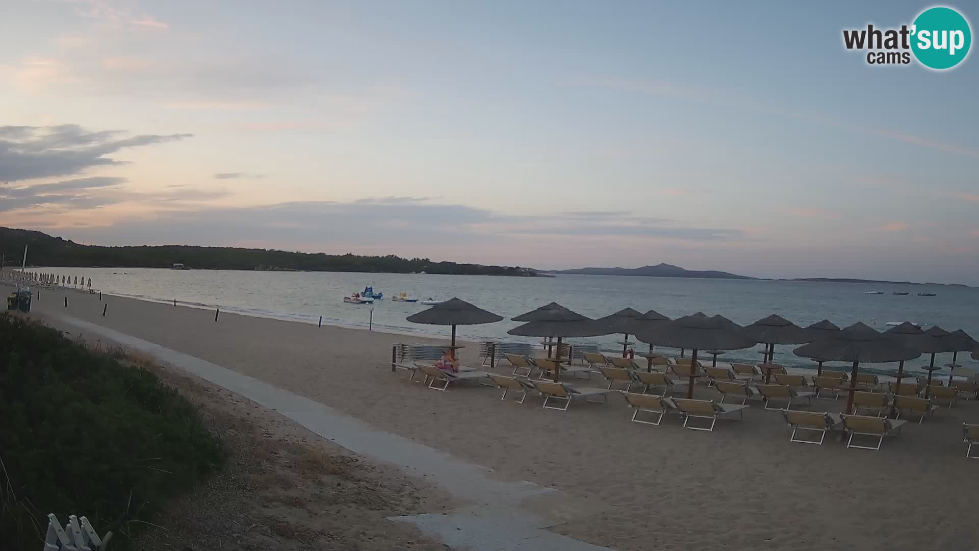 Mannena beach webcam – Arzachena – Sardinia