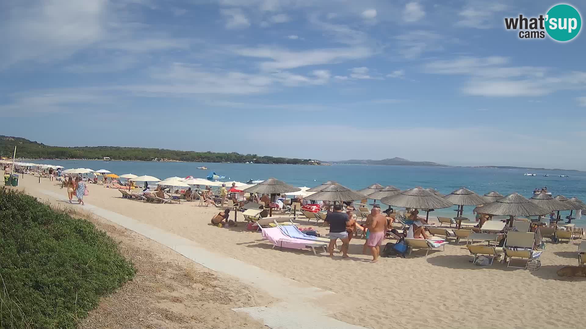 Mannena beach webcam – Arzachena – Sardinia