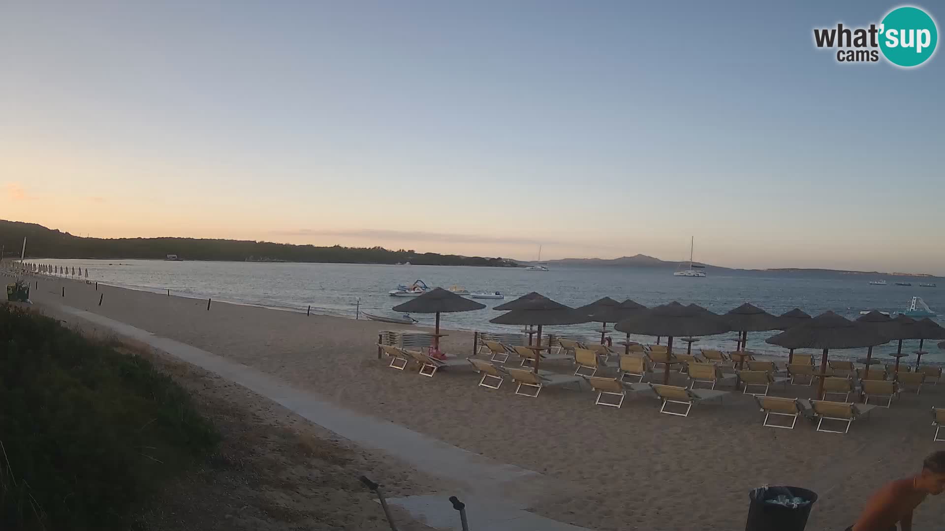 Strand-Webcam Mannena – Arzachena – Sardinien