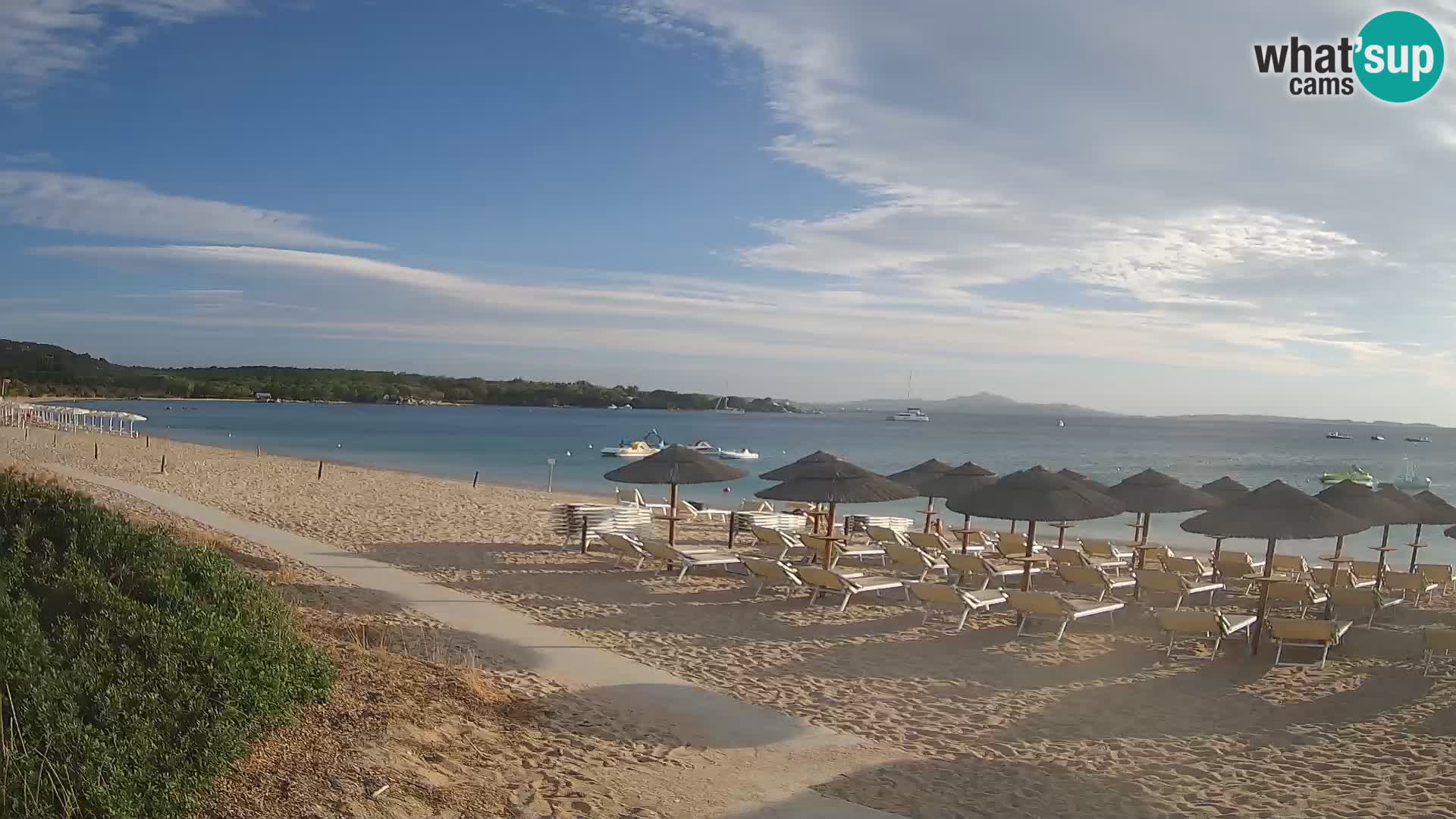 Mannena beach webcam – Arzachena – Sardinia