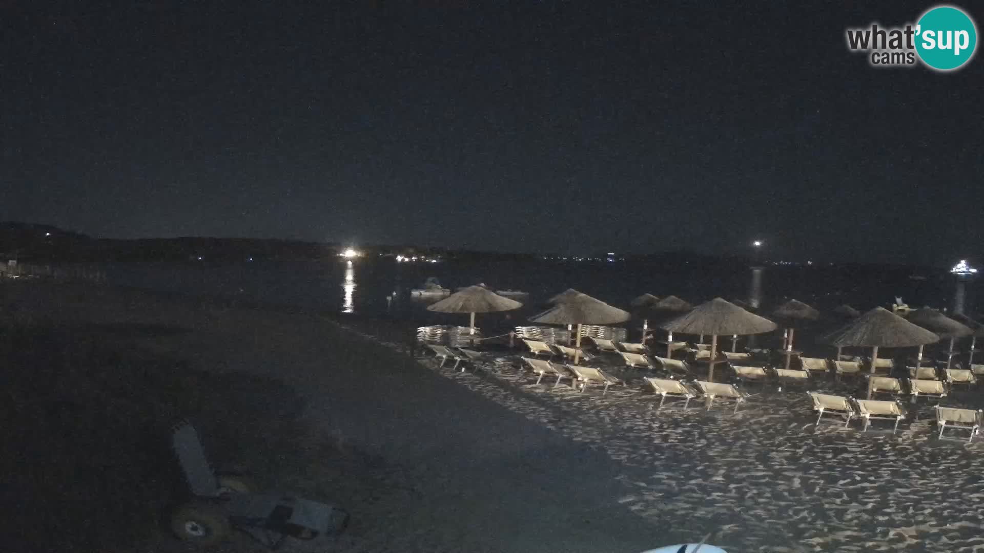 Web kamera na plaži Mannena – Arzachena – Sardinija