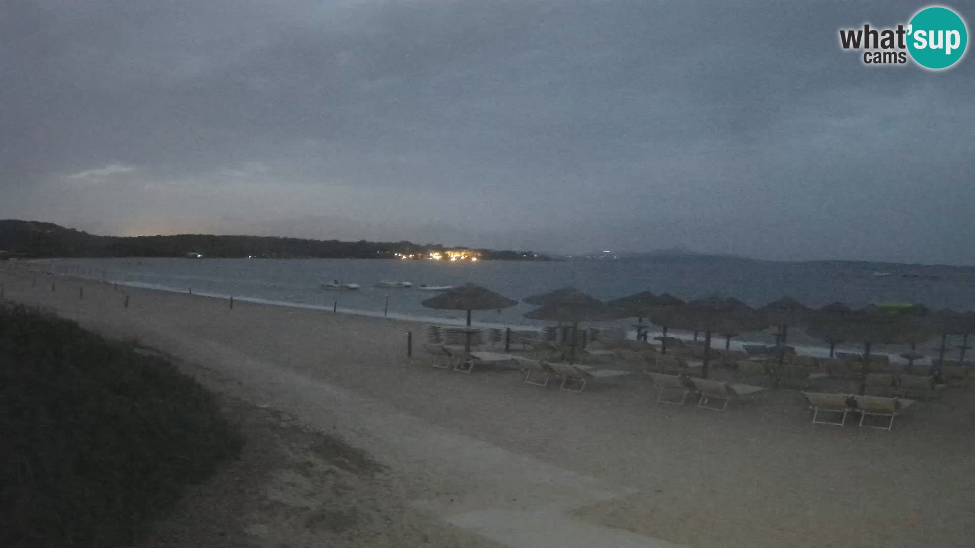 Spletna kamera na plaži Mannena – Arzachena – Sardinija