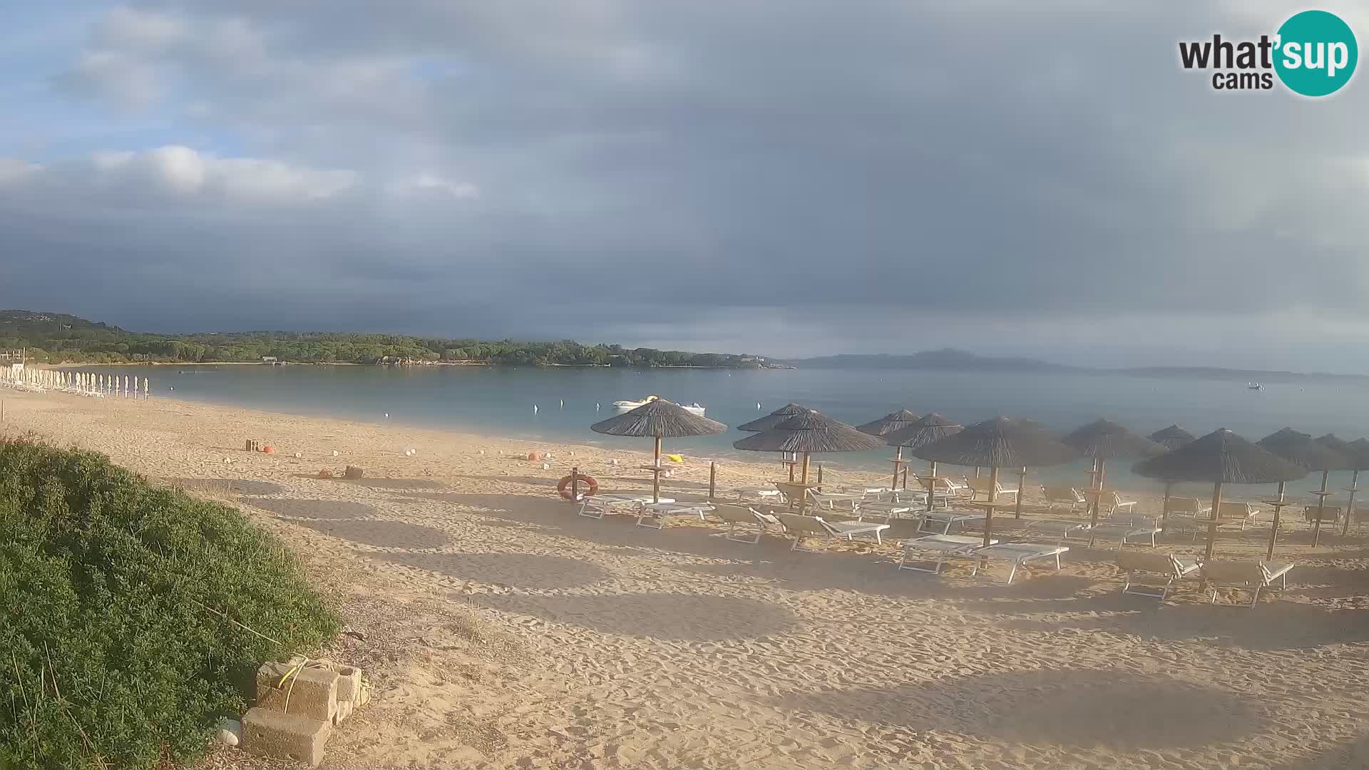Strand-Webcam Mannena – Arzachena – Sardinien