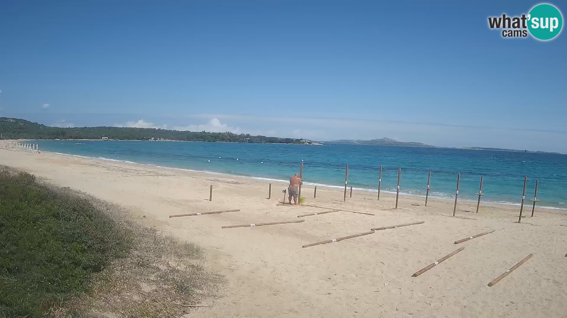 Strand-Webcam Mannena – Arzachena – Sardinien