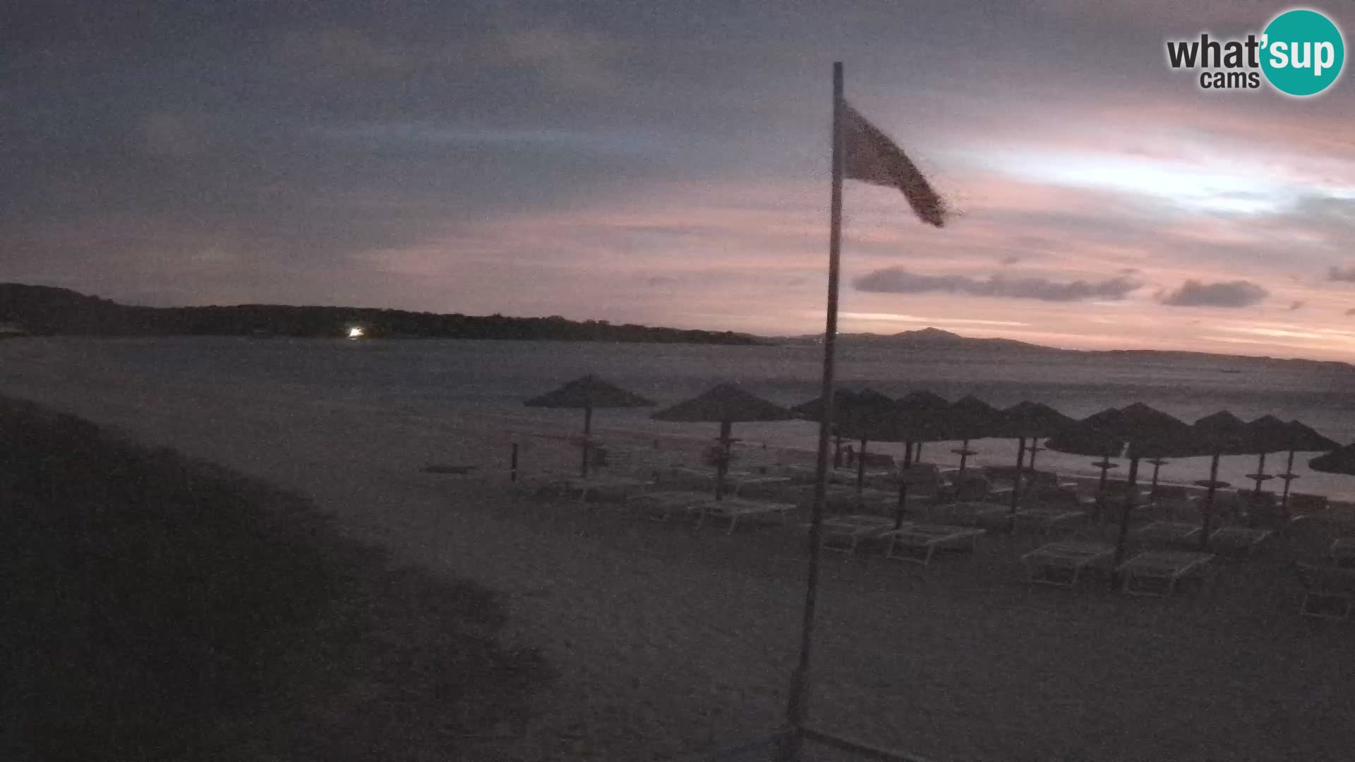 Strand-Webcam Mannena – Arzachena – Sardinien